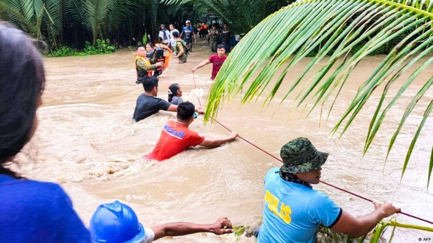 Bão Nagale khiến 110 người thiệt mạng ở Philippines